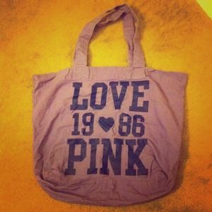 VS PINK tote bag