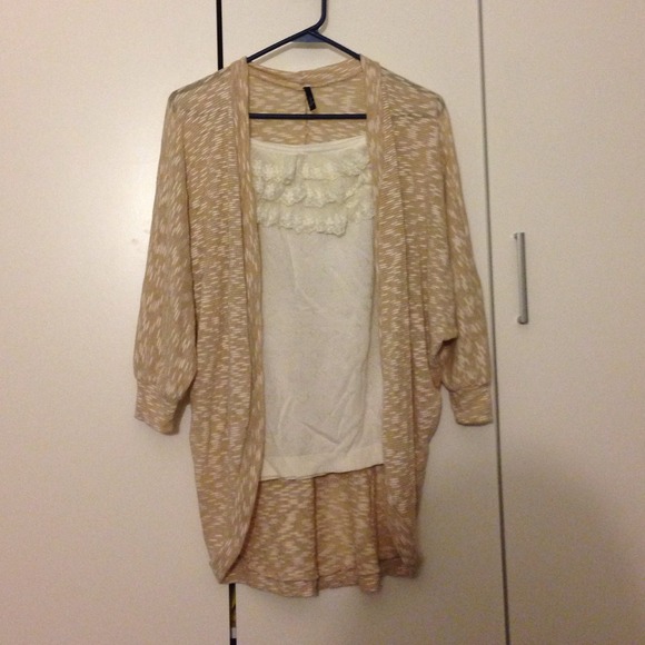 White Lace Tank