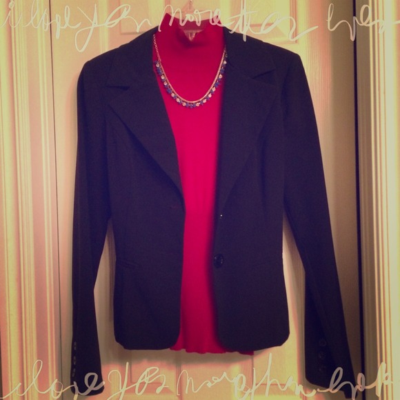 Basic black blazer