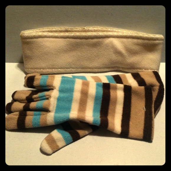 Gloves with Matching Ear warmer