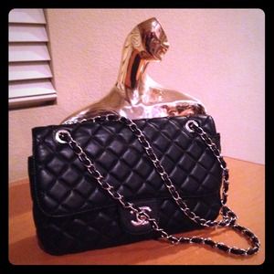 Black fashion bag