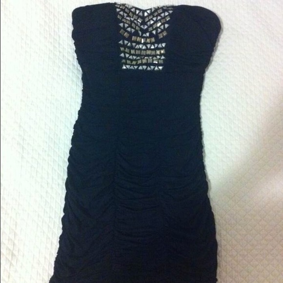 TRADED -- black BEBE dress
