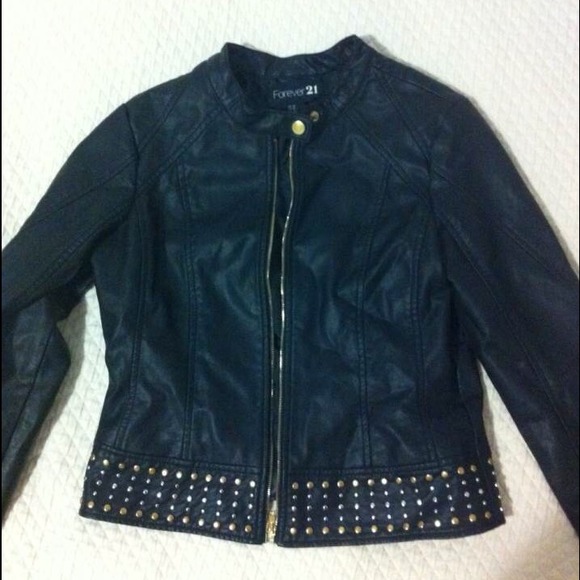 TRADED -- Forever21 leather jacket