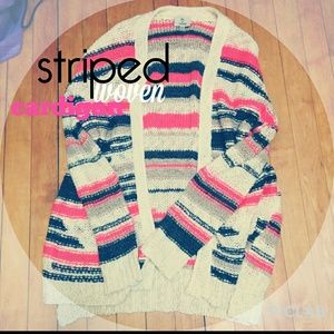 Striped Cardigan