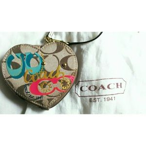 Coach wristlet wallet/coin bag