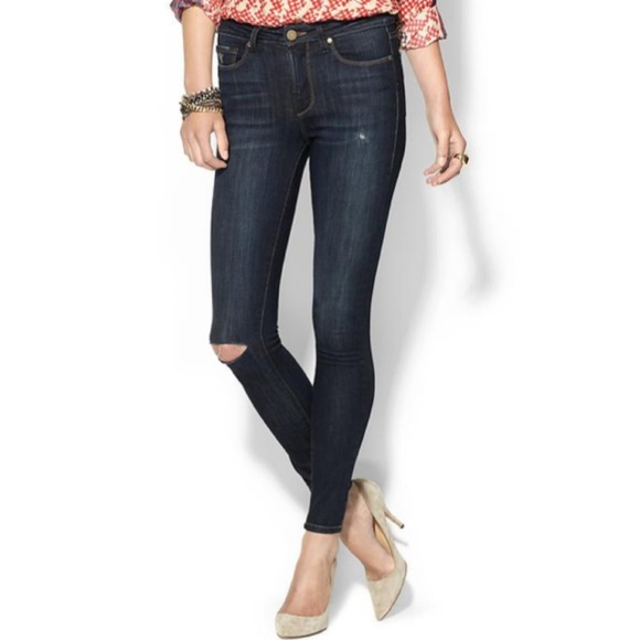 Paige Hoxton High Rise Ultra Skinny in Voyage