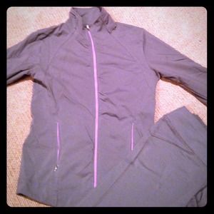 Lucy workout/warm up outfit