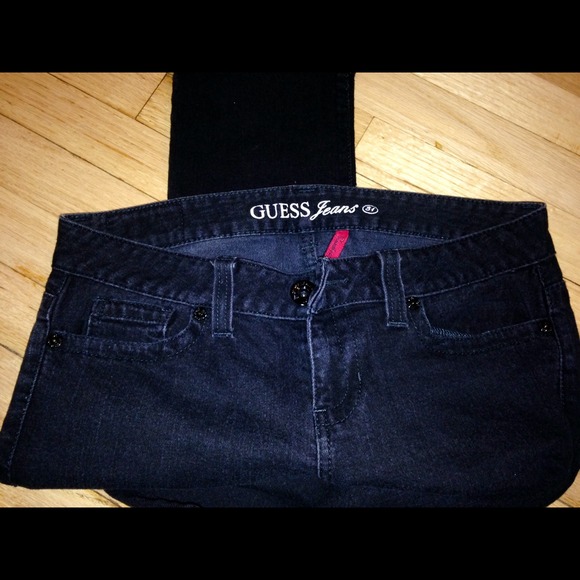 Guess black jeans