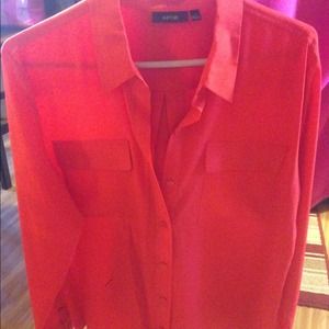 Red apt 9 blouse