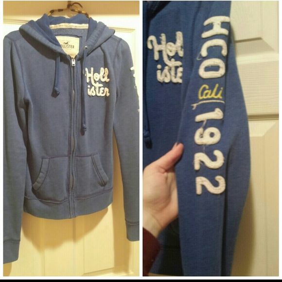Light blue Hollister jacket