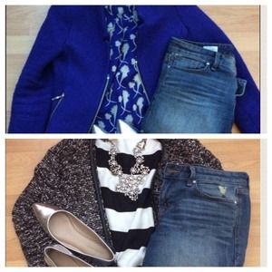 Zara Jacket with zippers $30