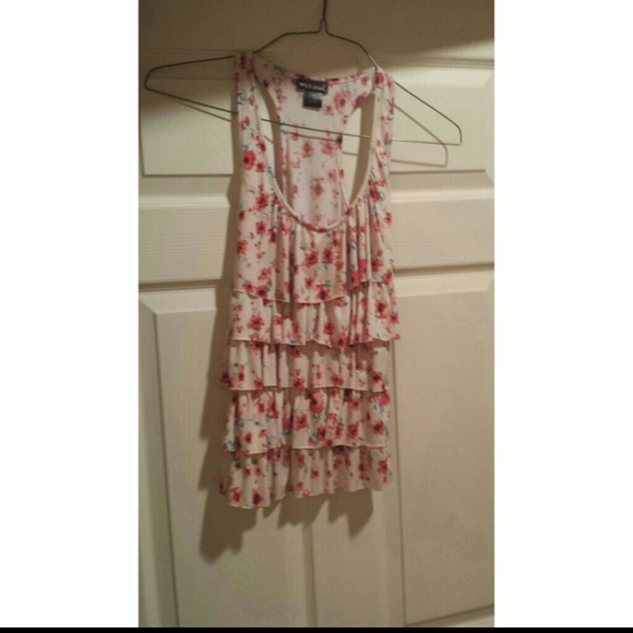 Pink Floral print top