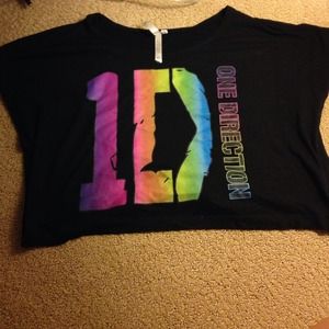 one direction crop top