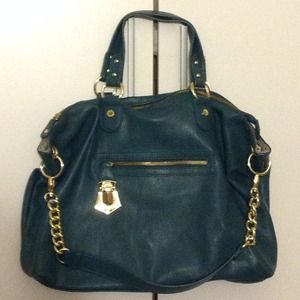 Teal Hand Bag Satchel