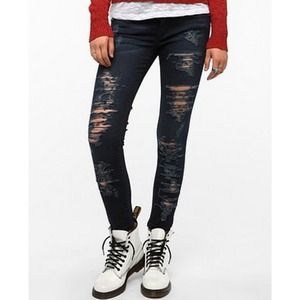 Blank NYC Destructed skinny jeans