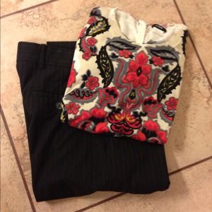 J. Crew florentine print sweater, size S