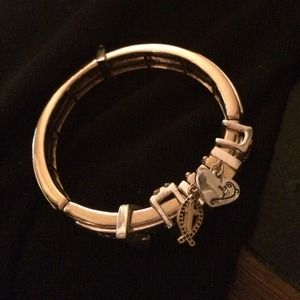 Inspirational bracelet sliding charms