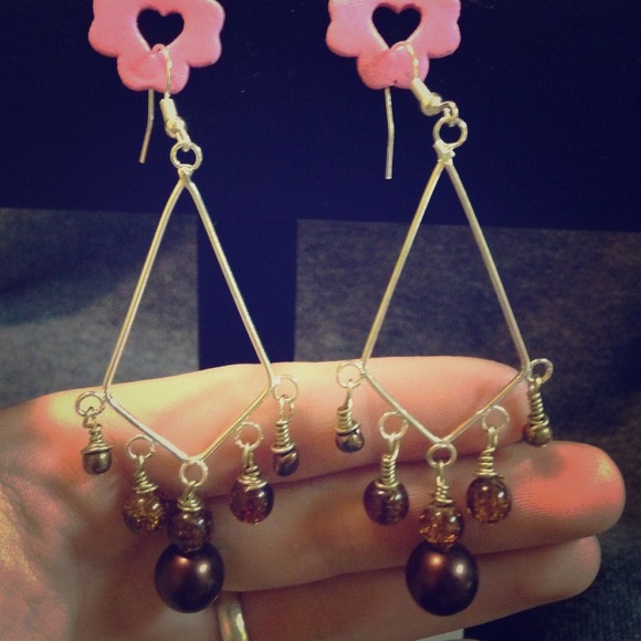 💥PRICE CUT💥Vintage handmade dangles - Picture 1 of 5