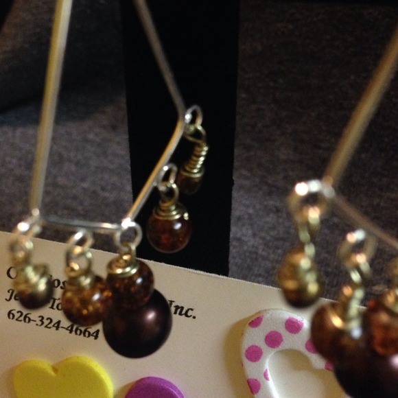 💥PRICE CUT💥Vintage handmade dangles - Picture 3 of 5