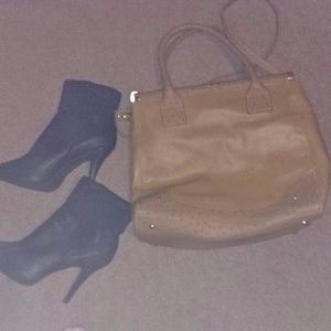 Handbag and Booties