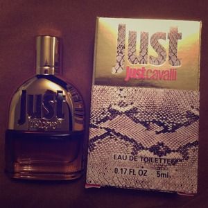 Roberto cavali's "just cavali" perfume mini