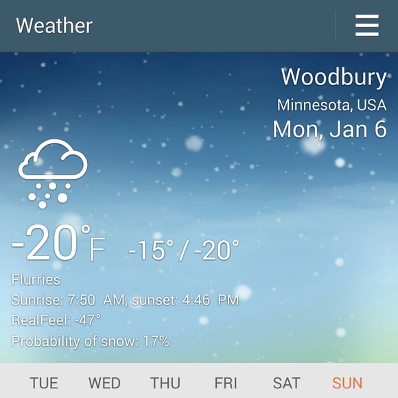 If you are anywhere else besides MN, be thankful!