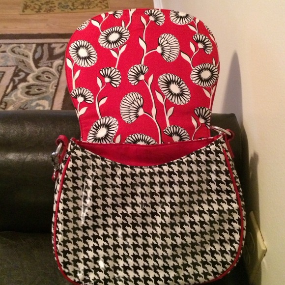 Vera bradley saddle bag purse - Picture 2 of 6