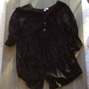 Black tunic from Young Adult Los Angeles SOLD