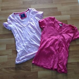 Two American Eagle size M t-shirts