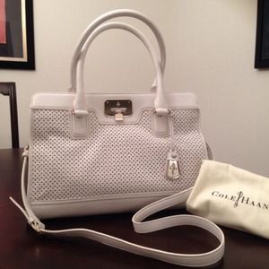 **sold**cole Haan valise purse