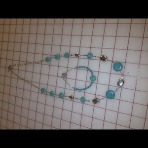Set necklace & bracelet.
