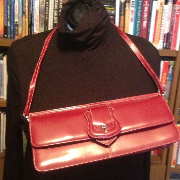 SOLD in Bundle ***Wine colored Cato clutch purse