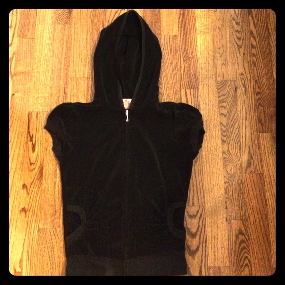 Juicy couture short sleeve hoodie