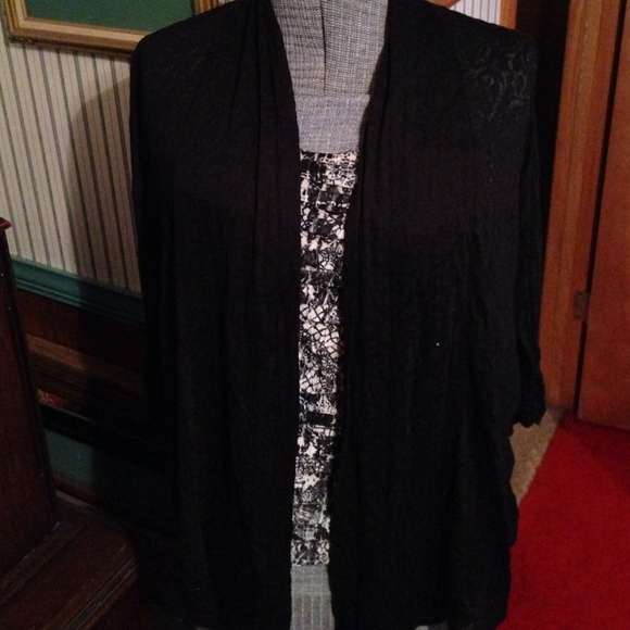 SOLD Black cardigan