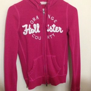 Pink hollister sweater