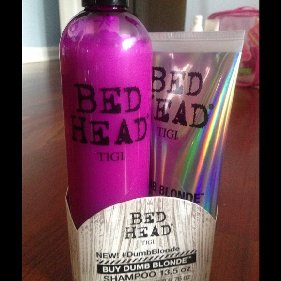 Bed Head Dumb Blonde shampoo and conditioner
