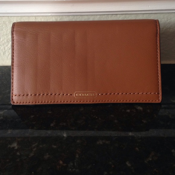 Authentic Coach checkbook case