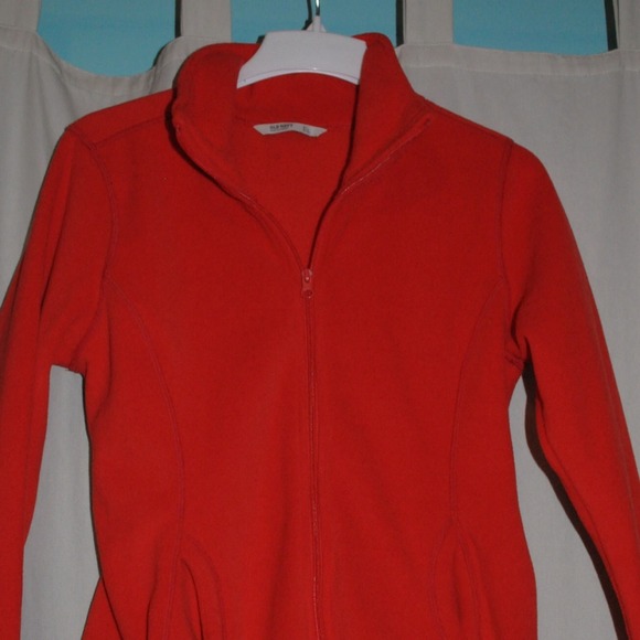 Old Navy Red Fleece Jacket