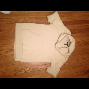 Short Sleeve BCBG Cowl Neck Sweater