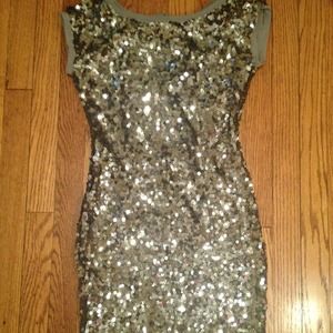 Akira Black Label: Sequin Minidress