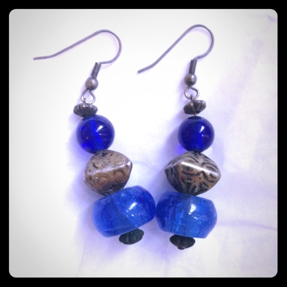 SALE Elegant & eye-catching earrings OCEAN BLUE