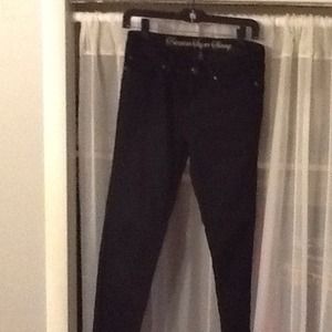 Gap black skinny jeans