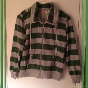 Green and gray sweatshirt⚡️SALE⚡️