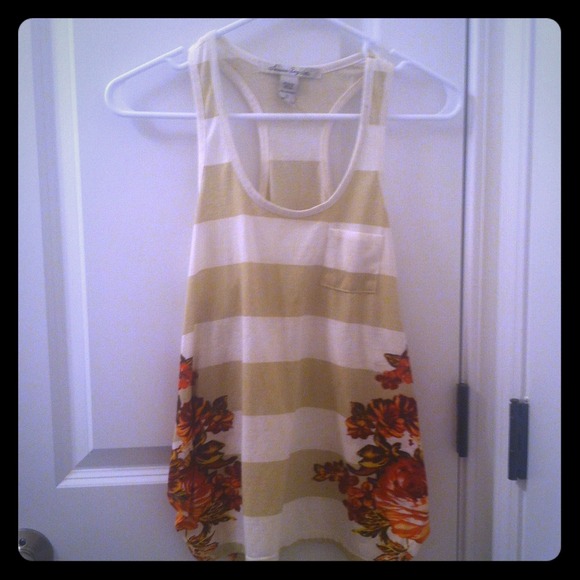 Racer back tank top