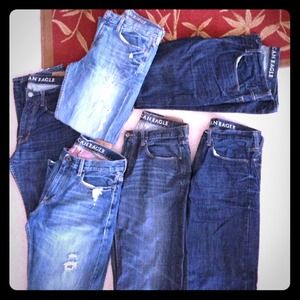 Men's relaxed American eagle jeans