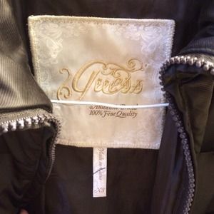Guess brown puffy jacket never worn