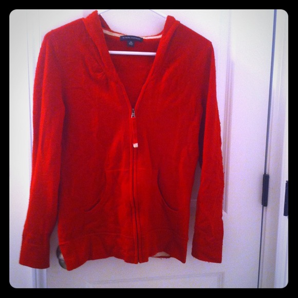 Red Banana Republic zip up sweatshirt
