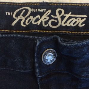 Old navy rock star skinny jeans. Dark wash