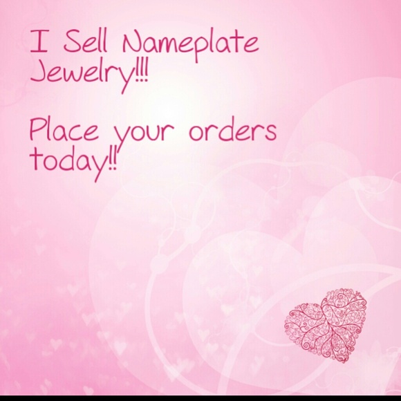 Personalized Nameplate Jewelry - Picture 1 of 1