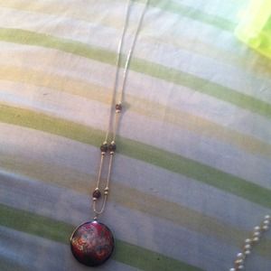 Rose necklace